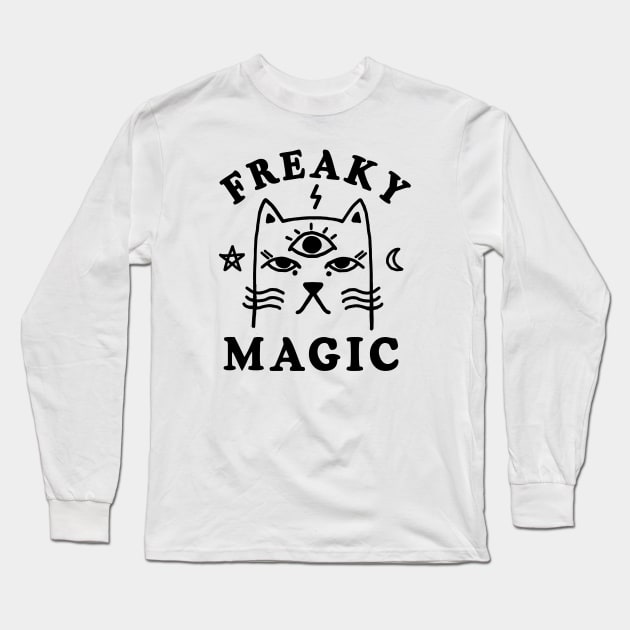 Freaky Magic Long Sleeve T-Shirt by TroubleMuffin